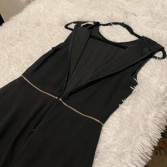 Sandro Paris Ravissante Mini Zipper Dress in Black Medium - Picture 11 of 12